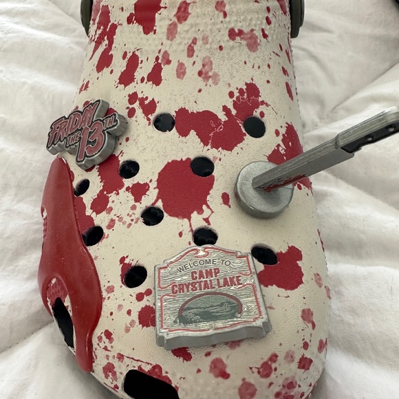 Friday the 13th Crocs- Men’s 8 / Women’s 10 NWOT - Picture 3 of 6